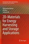 2D-Materials for Energy Harvesting and Storage Applications cover