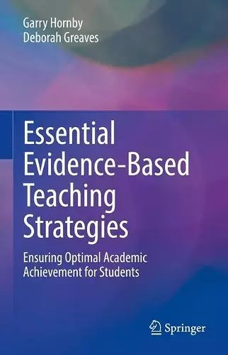 Essential Evidence-Based Teaching Strategies cover