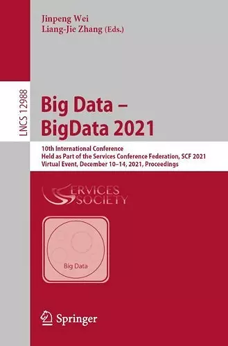 Big Data – BigData 2021 cover