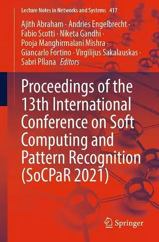 Proceedings of the 13th International Conference on Soft Computing and Pattern Recognition (SoCPaR 2021) cover