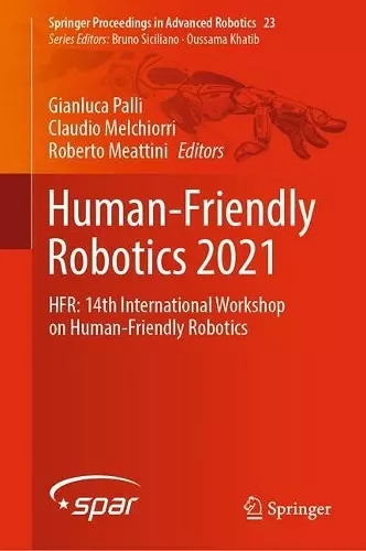 Human-Friendly Robotics 2021 cover