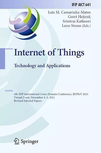 Internet of Things. Technology and Applications cover