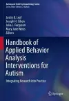 Handbook of Applied Behavior Analysis Interventions for Autism cover