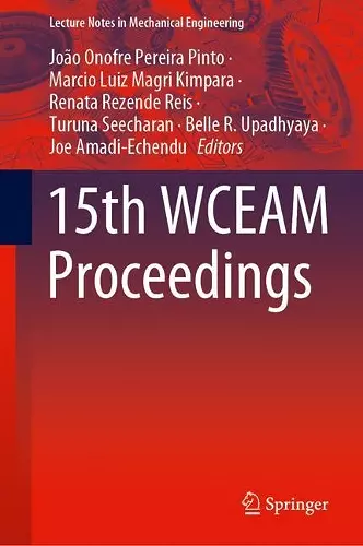 15th WCEAM Proceedings cover