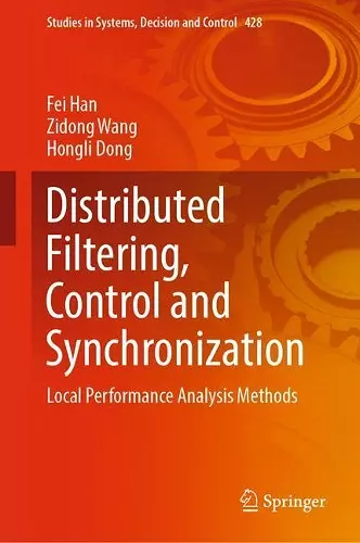 Distributed Filtering, Control and Synchronization cover