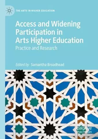 Access and Widening Participation in Arts Higher Education cover