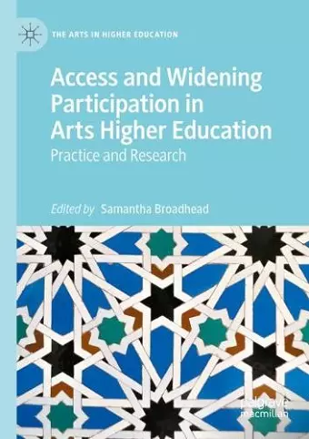 Access and Widening Participation in Arts Higher Education cover