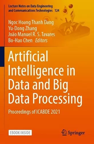 Artificial Intelligence in Data and Big Data Processing cover