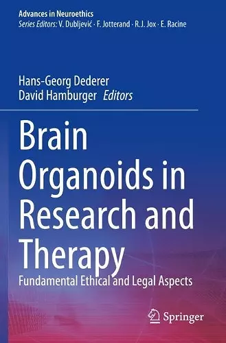 Brain Organoids in Research and Therapy cover