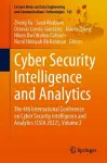 Cyber Security Intelligence and Analytics cover