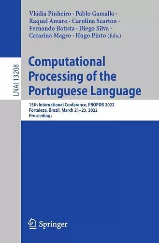 Computational Processing of the Portuguese Language cover