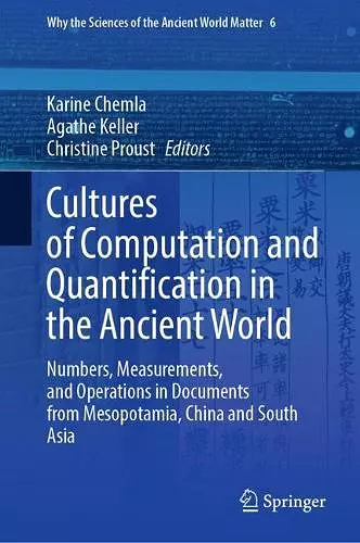 Cultures of Computation and Quantification in the Ancient World cover