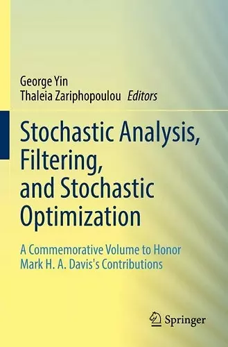 Stochastic Analysis, Filtering, and Stochastic Optimization cover