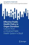 Effective Public Health Policy in Organ Donation cover