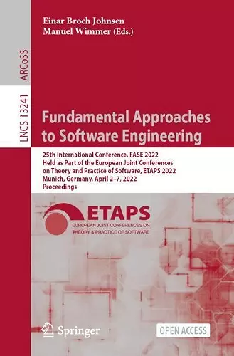 Fundamental Approaches to Software Engineering cover