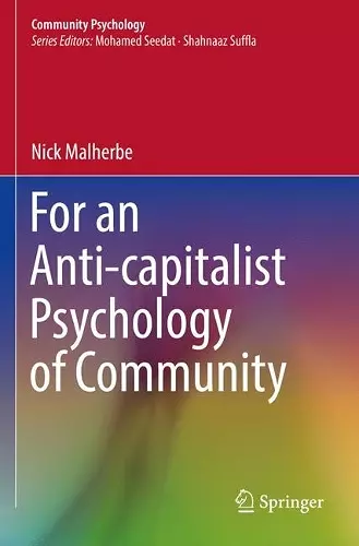 For an Anti-capitalist Psychology of Community cover