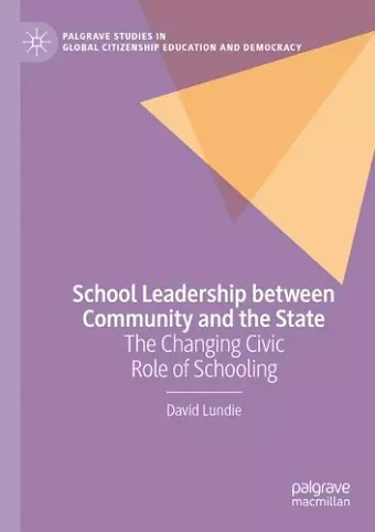 School Leadership between Community and the State cover