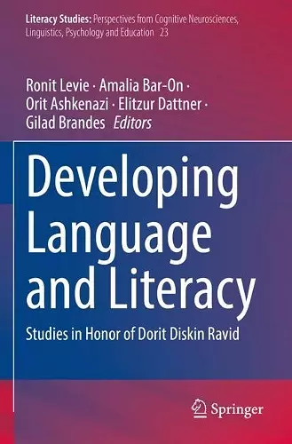 Developing Language and Literacy cover