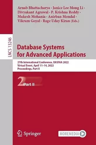 Database Systems for Advanced Applications cover