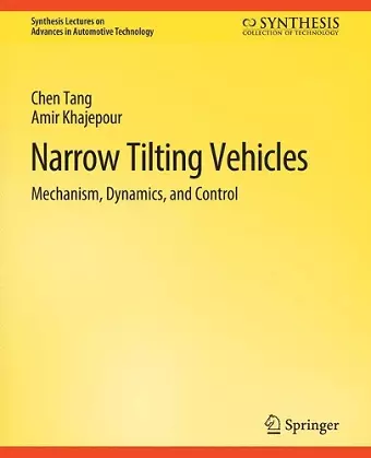 Narrow Tilting Vehicles cover