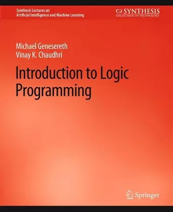 Introduction to Logic Programming cover