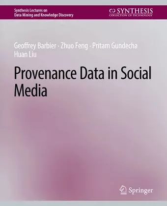 Provenance Data in Social Media cover