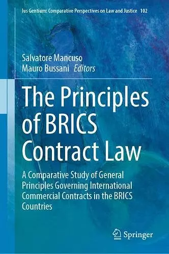 The Principles of BRICS Contract Law cover