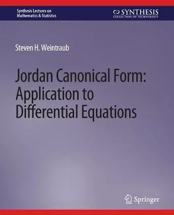 Jordan Canonical Form cover