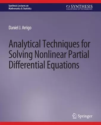 Analytical Techniques for Solving Nonlinear Partial Differential Equations cover