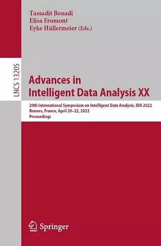 Advances in Intelligent Data Analysis XX cover