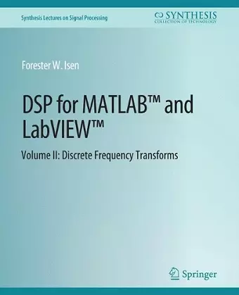 DSP for MATLAB™ and LabVIEW™ II cover