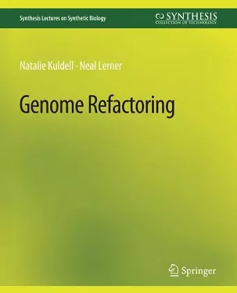 Genome Refactoring cover