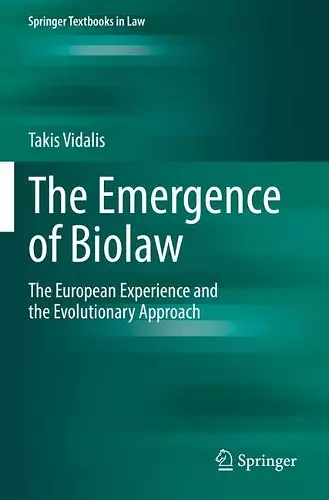 The Emergence of Biolaw cover