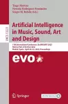 Artificial Intelligence in Music, Sound, Art and Design cover