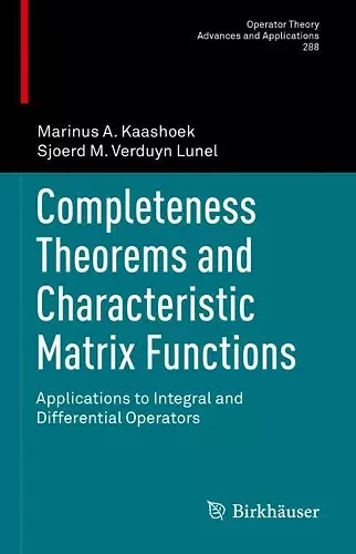 Completeness Theorems and Characteristic Matrix Functions cover