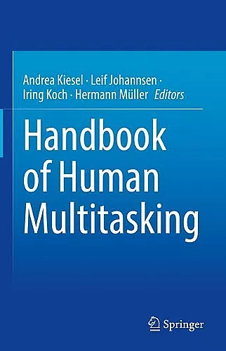 Handbook of Human Multitasking cover