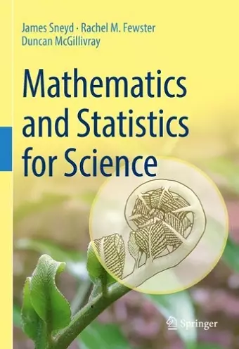 Mathematics and Statistics for Science cover