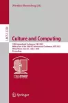 Culture and Computing cover