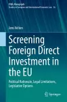 Screening Foreign Direct Investment in the EU cover