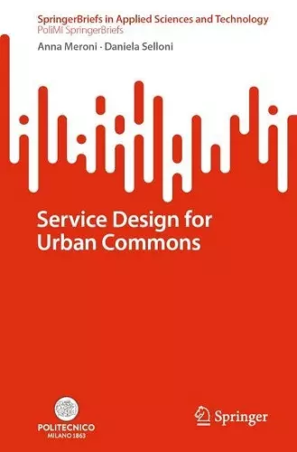 Service Design for Urban Commons cover