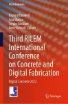 Third RILEM International Conference on Concrete and Digital Fabrication cover