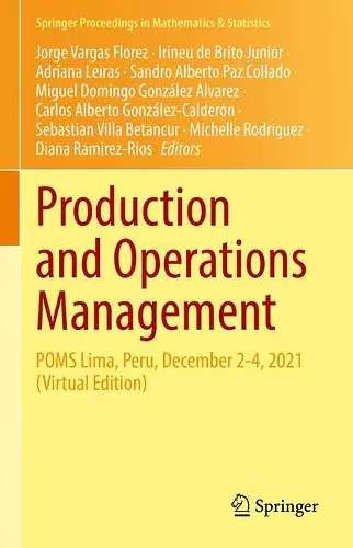 Production and Operations Management cover