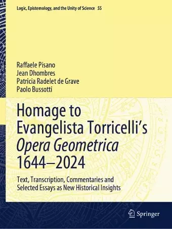 Homage to Evangelista Torricelli’s Opera Geometrica 1644–2024 cover