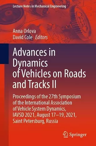 Advances in Dynamics of Vehicles on Roads and Tracks II cover