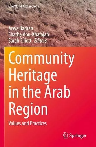 Community Heritage in the Arab Region cover