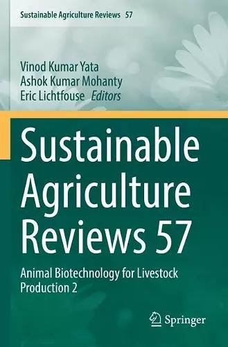 Sustainable Agriculture Reviews 57 cover