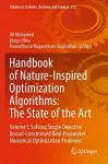 Handbook of Nature-Inspired Optimization Algorithms: The State of the Art cover