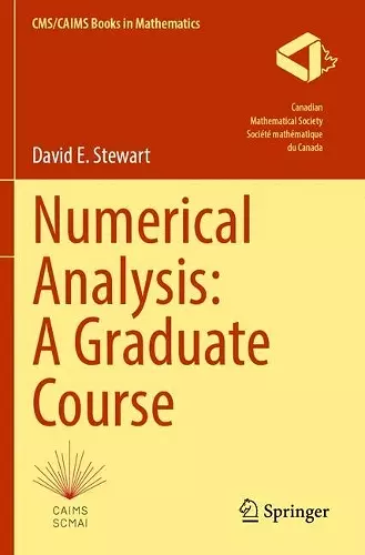 Numerical Analysis: A Graduate Course cover