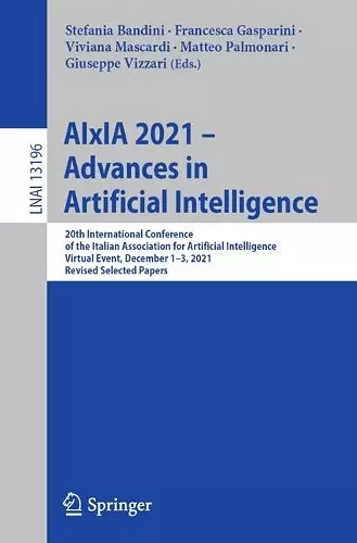 AIxIA 2021 – Advances in Artificial Intelligence cover