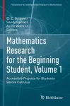 Mathematics Research for the Beginning Student, Volume 1 cover